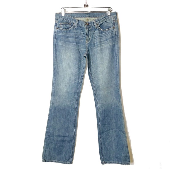 EXPRESS X2 Denim Laboratory Flare Leg Jeans 8L - Picture 1 of 6